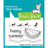 Lawn Fawn - Stamps - Happy Summer