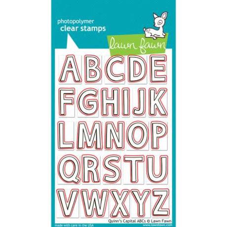 Lawn Fawn - Lawn Cuts - Quinn's Capital ABCs Dies