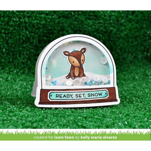 Lawn Fawn - Stamps - Ready, Set, Snow