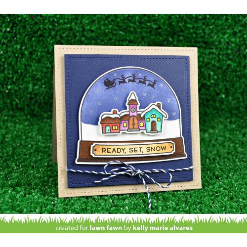 Lawn Fawn - Stamps - Ready, Set, Snow