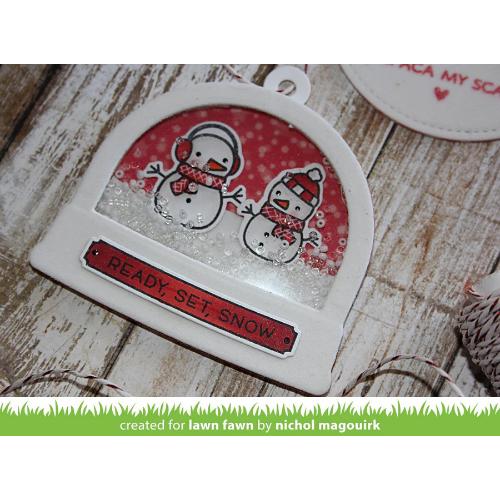 Lawn Fawn - Stamps - Ready, Set, Snow