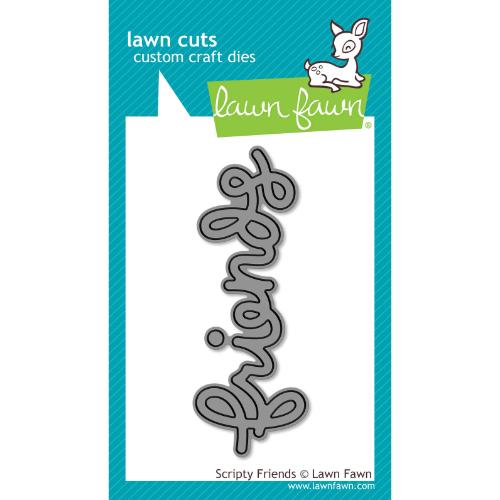 Lawn Fawn - Lawn Cuts - Scripty Friends Die