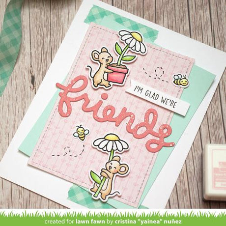 Lawn Fawn - Lawn Cuts - Scripty Friends Die