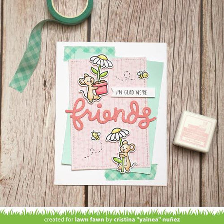 Lawn Fawn - Lawn Cuts - Scripty Friends Die