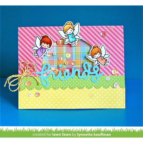 Lawn Fawn - Lawn Cuts - Scripty Friends Die