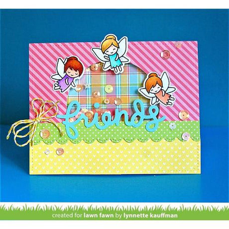 Lawn Fawn - Lawn Cuts - Scripty Friends Die