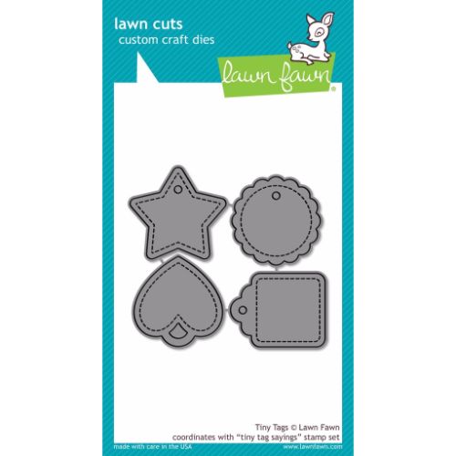 Lawn Fawn - Tiny tags Dies - Krafters Cart