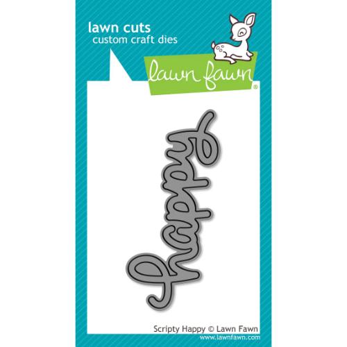 Lawn Fawn - Lawn Cuts - Scripty Happy Dies