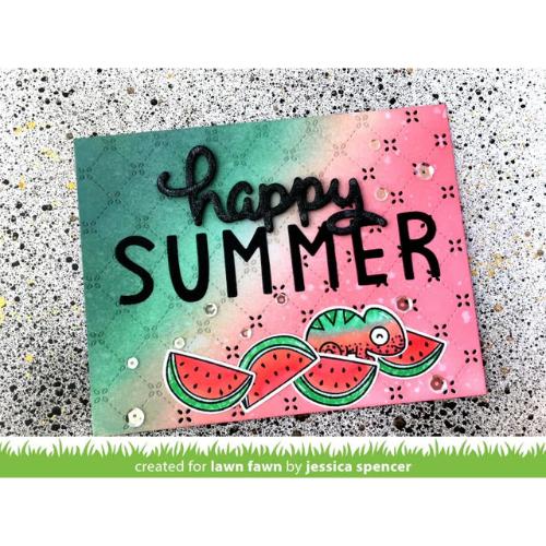 Lawn Fawn - Lawn Cuts - Scripty Happy Dies