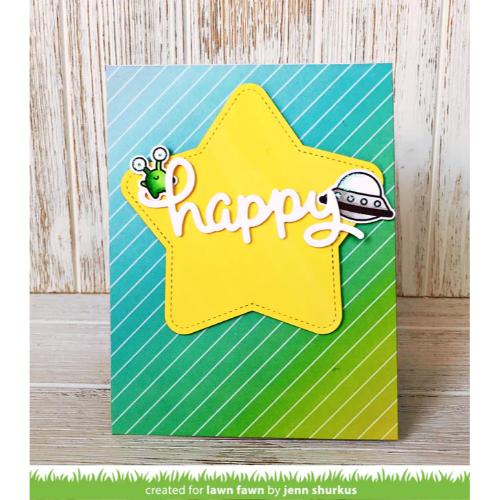 Lawn Fawn - Lawn Cuts - Scripty Happy Dies