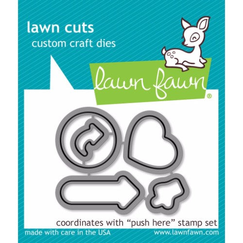 Lawn Fawn - Push Here Lawn Cuts