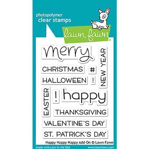 Lawn Fawn - Stamps - Happy_Happy_Happy
Add-On