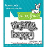 Lawn Fawn - Lawn Cuts - Happy_Happy_Happy
Add-On Dies