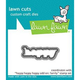 Lawn Fawn - Happy Happy Happy Add-On: Family - Lawn Cuts