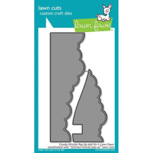 Lawn Fawn - Cloudy Hillside Pop-Up Add-On