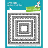 Lawn Fawn - Lawn Cuts - Reverse Stitched Scalloped
Square Windows Dies