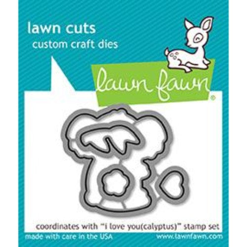 Lawn Fawn - I Love You (Calyptus) - Lawn Cuts