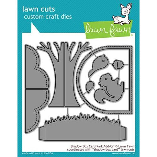 Lawn Fawn - Shadow Box Card Park Add-On
