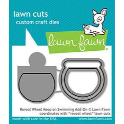 Lawn Fawn - Reveal Wheel Keep On Swimming Add-On