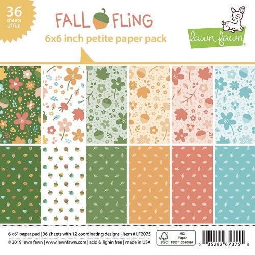 Lawn Fawn - Fall Fling Petite Paper Pack