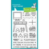 Lawn Fawn - Stamps - Virtual Friends