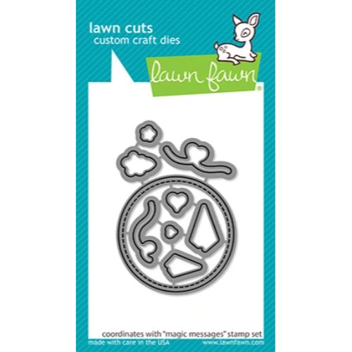 Lawn Fawn - Lawn Cuts - Magic Messages Dies