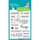 Lawn Fawn - Stamps - Long Distance Hugs