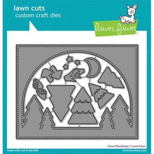 Lawn Fawn - Lawn Cuts - Forest Backdrop