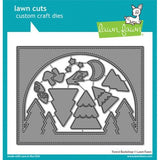Lawn Fawn - Lawn Cuts - Forest Backdrop