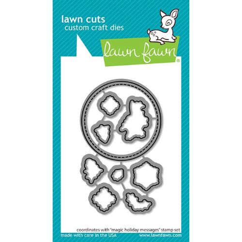 Lawn Fawn - Lawn Cuts - Magic Holiday Messages Dies