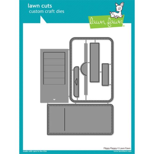 Lawn Fawn - Lawn Cuts - Flippy Flappy Dies