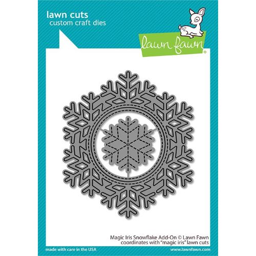 Lawn Fawn - Lawn Cuts - Magic Iris Snowflake Add-On Dies