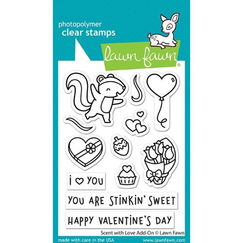 Lawn Fawn - Stamps - Scent With Love Add-On