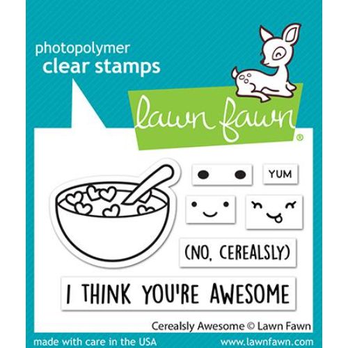Lawn Fawn - Stamps - Cerealsly Awesome