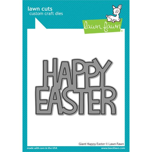 Lawn Fawn - Lawn Cuts - Giant Happy Easter Die