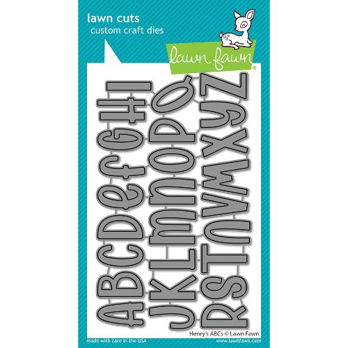Lawn Fawn - Lawn Cuts - Henry's ABCs Dies