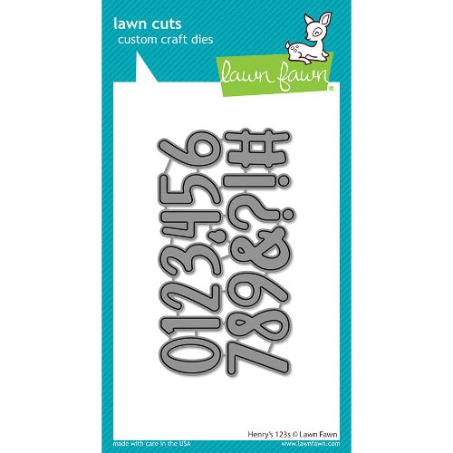 Lawn Fawn - Lawn Cuts - Henry's 123s Dies