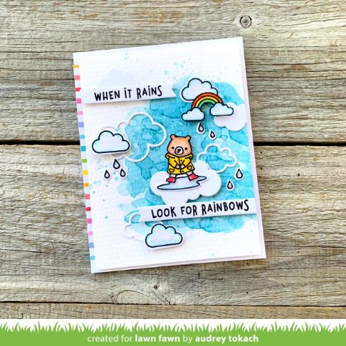 Lawn Fawn - Stamps - Here for You Bear