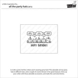 Lawn Fawn - Stamps - All the Party Hats