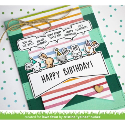 Lawn Fawn - Stamps - All the Party Hats