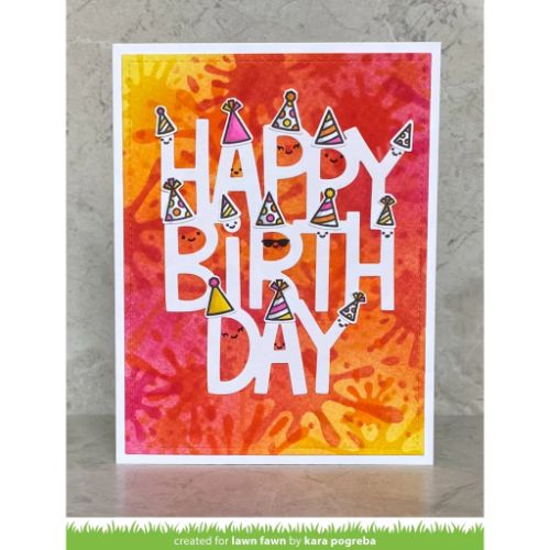 Lawn Fawn - Stamps - All the Party Hats