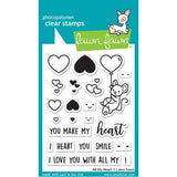 Lawn Fawn - Stamps - All My Heart