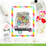 Lawn Fawn - Stamps - How You Bean? Buttons Add-On