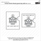 Lawn Fawn - Lawn Cuts - Reveal Wheel Wheely Great Day Add-On Dies