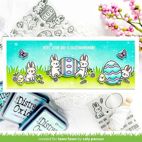 Lawn Fawn - Stamps - Eggstraordinary Easter