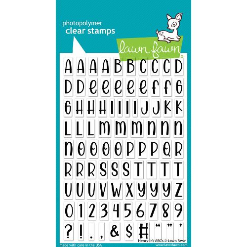 Lawn Fawn - Stamps - Henry Jr.'s ABCs