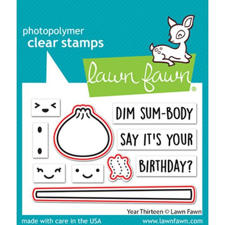Lawn Fawn - Lawn Cuts - Year Thirteen Dies