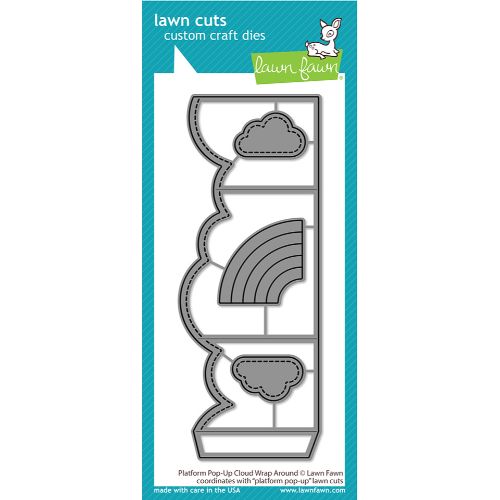 Lawn Fawn - Lawn Cuts - Platform Pop-Up Cloud Wrap Around Dies