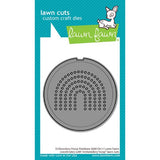 Lawn Fawn - Lawn Cuts - Embroidery Hoop Rainbow Add-On Die
