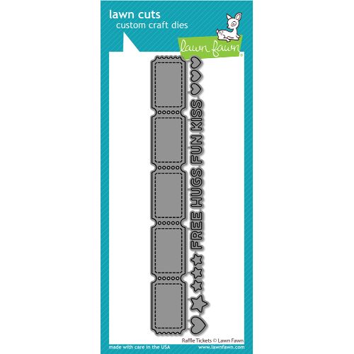 Lawn Fawn - Lawn Cuts - Raffle Tickets Dies